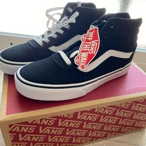 Black high top vans